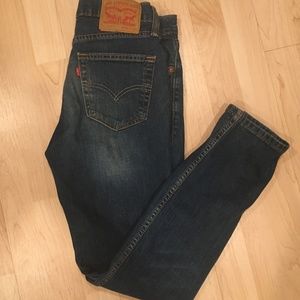 Men's Levis 511 Dark Blue Jeans
